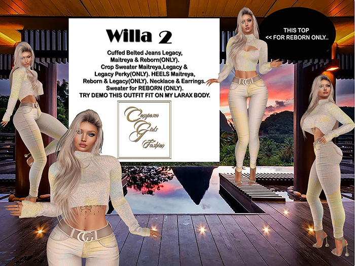 !CGF-*Willa 2*  Jeans Outfit