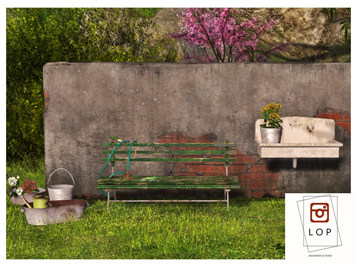 LOP Rural Garden Bench