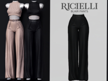Ricielli - Blair Pants / Black Darker