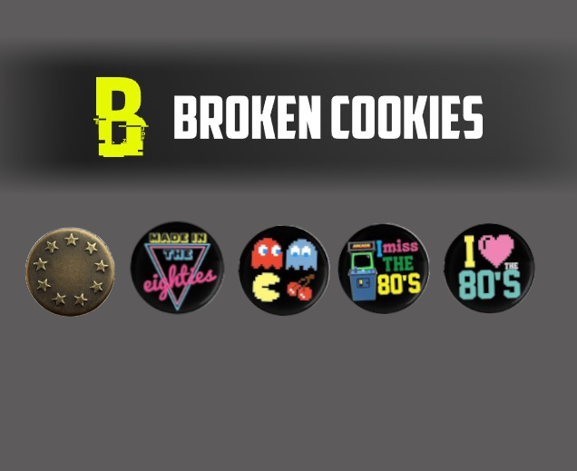 {BC} Double Shirt Buttons Fatpack Texture Hud 80's