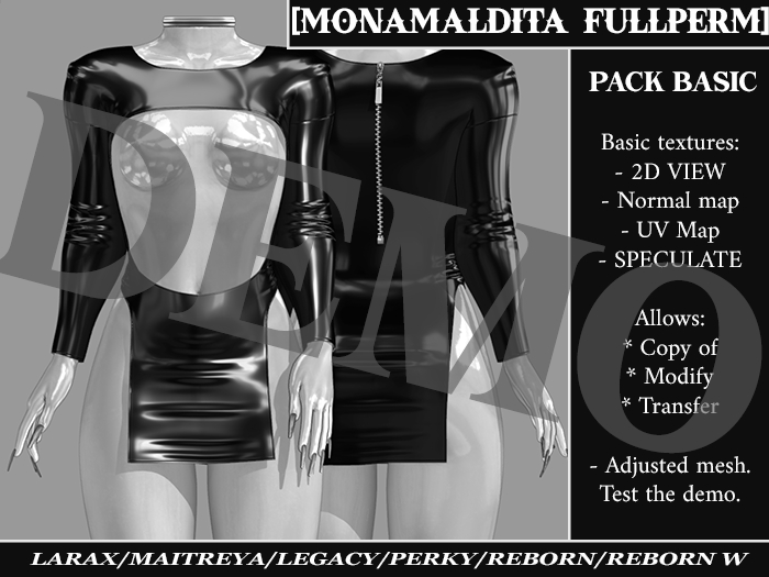 128 - MONAMALDITA - Demo - Beach Cover-up