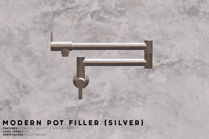 LUX + ASPEN // Modern Pot Filler Rose Gold