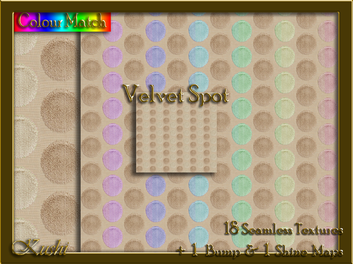 Velvet Spot Seamless Texture Pack