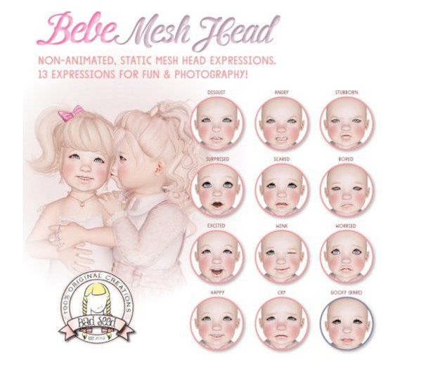 Bad Seed Static Mesh Heads - Goofy RARE 1