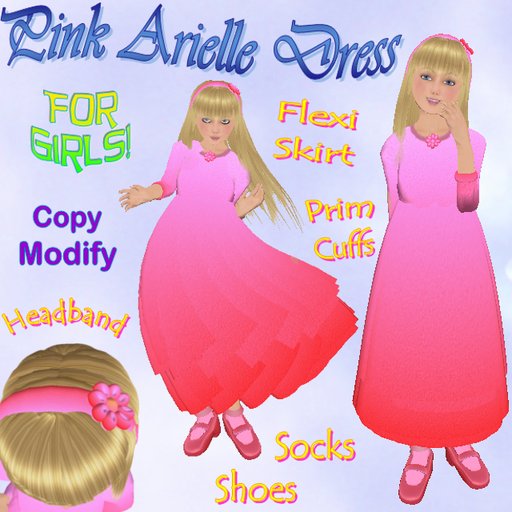 *Timeless Child* Pink Arielle Dress