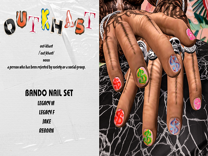 [*Outkhast] - BANDO NAIL SET 