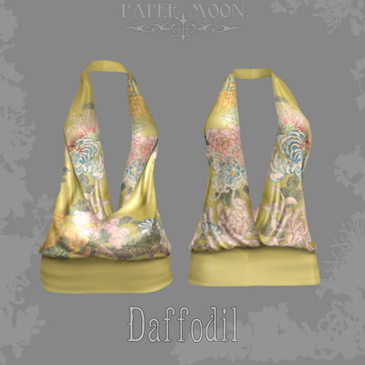 *pm* Ikebana Dress: Daffodil