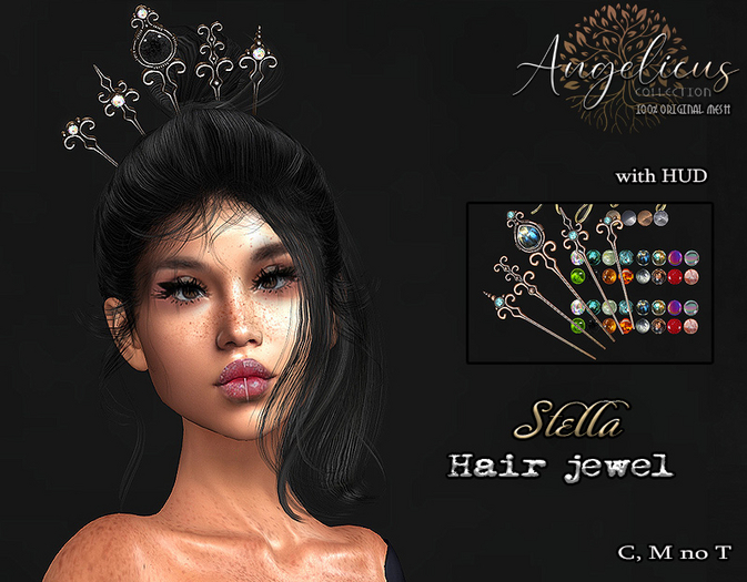 .AngelicUs. - Stella- Hair jewel 