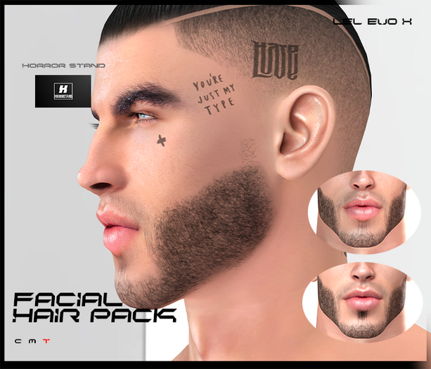 Facial Hair Pack by HorrorStand