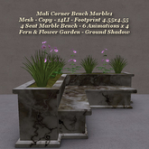 Mali Corner Bench Marble1
