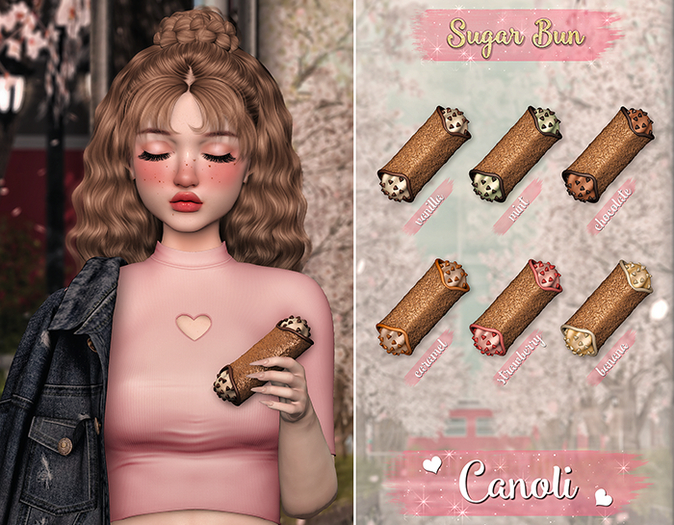 .SugarBun. Canoli - Chocolate