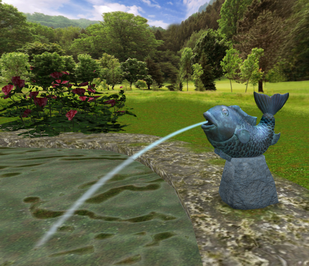 Fish fountain 