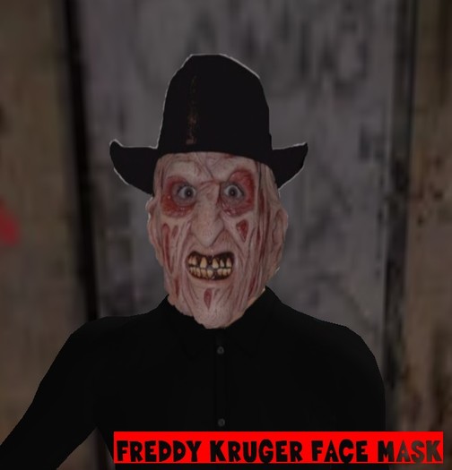 Freddy Kruger face mask