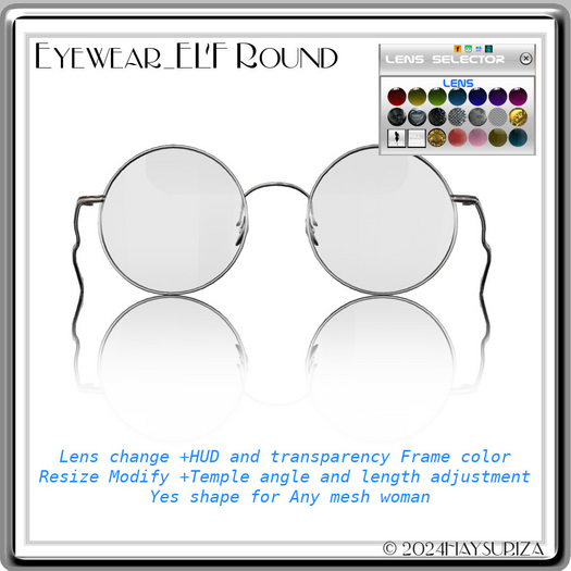 HAYSURIZA_Eyewear_ELF Round