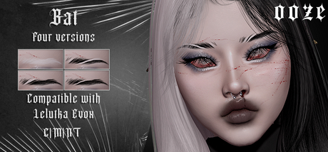 Second Life Marketplace - ooze - Bat Brows {Evox}