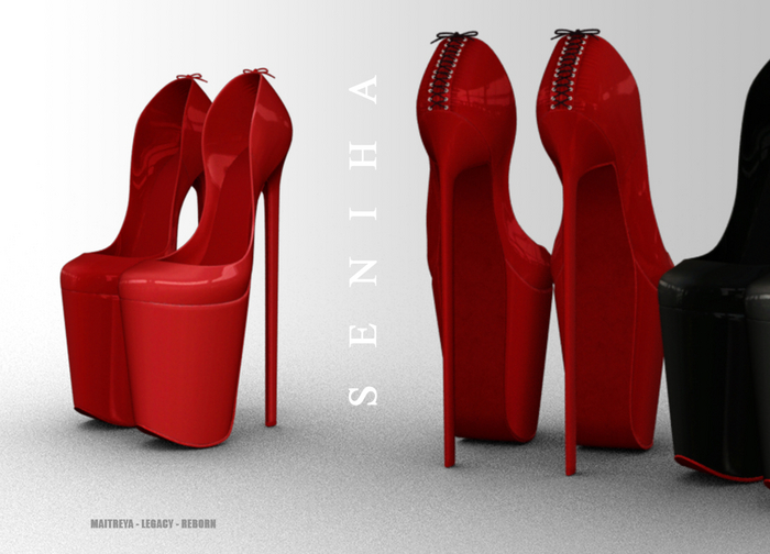Seniha. Hally Platforms // Red