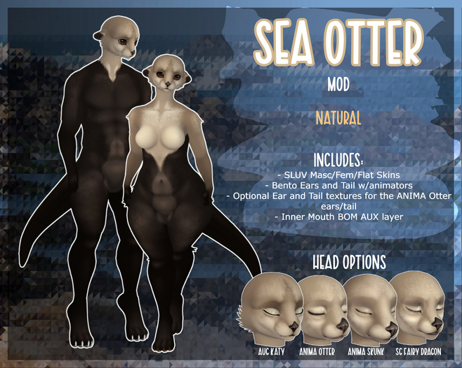 [FH] Sea Otter Mod - Natural