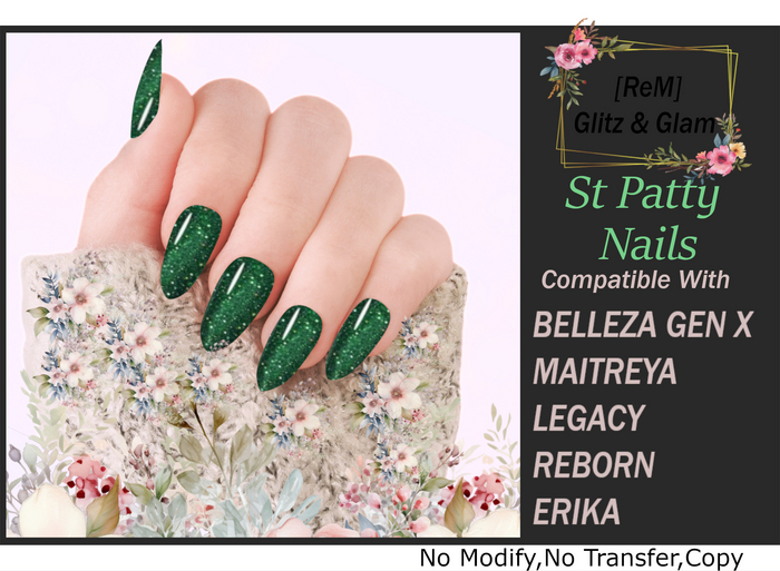 [ReM] St Patty Nails