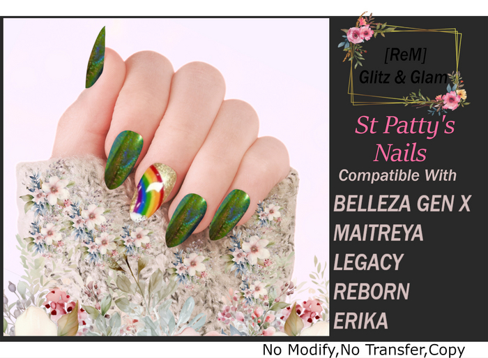 [ReM] St Patty's Nails