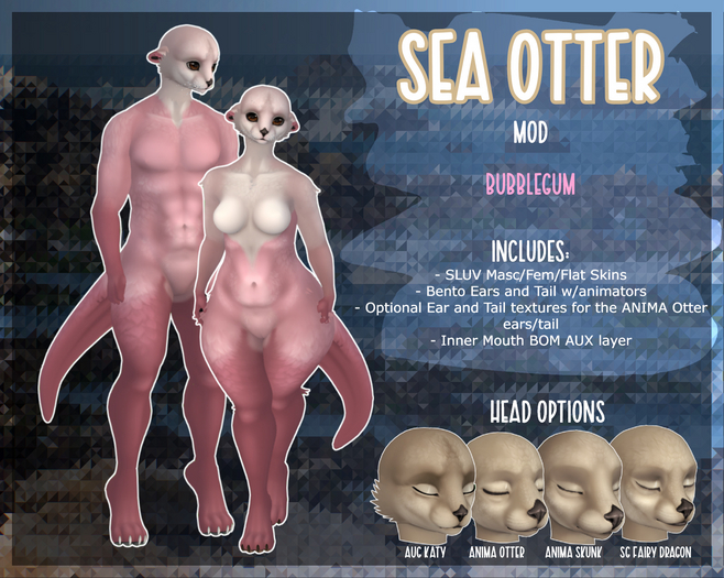 [FH] Sea Otter Mod - Bubblegum