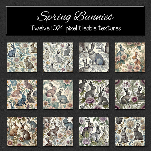 *Wallflowers* Spring Bunnies