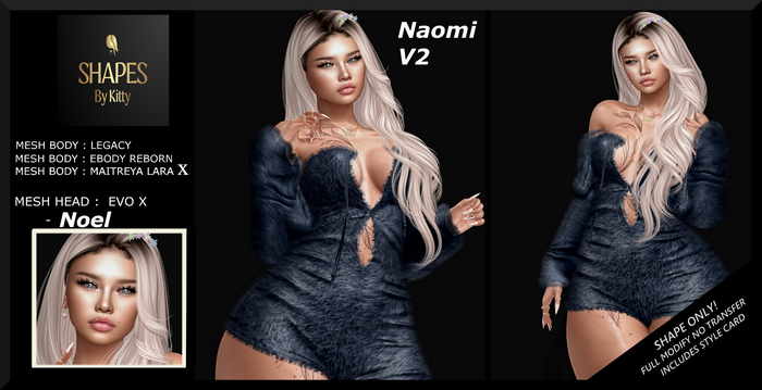 Shapes by Kittykat - Noami V2-