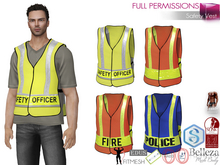 Full Perm Men's Safety Vest for Belleza Jake Signature Gianni Legacy Slink Classic Gamit Adin Onupup Mado Edus