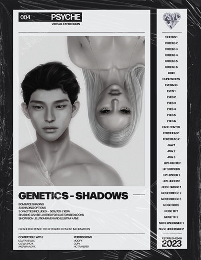 PSYCHE // Genetics - Shadows