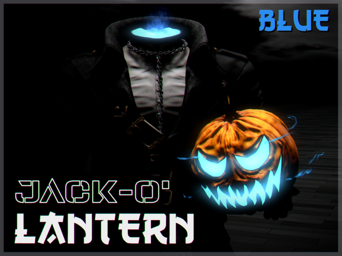 [TANAKA x TREVOR] - JACK O' LANTERN - (BLUE)