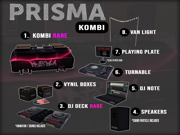 1. PRISMA - KOMBI RARE