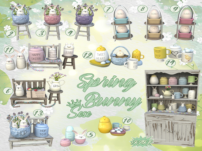 1. Sese - Spring Bunny - Cabinet RARE