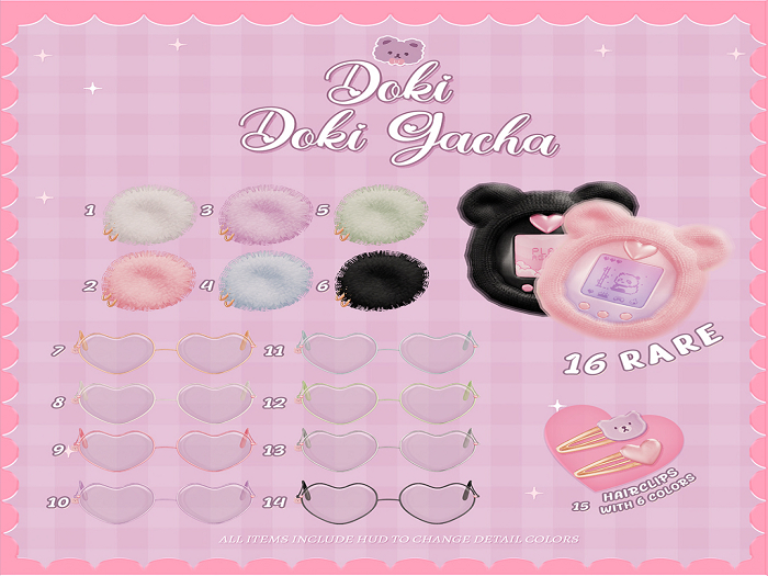 16. nyaru - doki doki gacha - game RARE