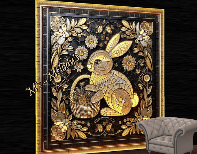 M's - Mosaic - Picture - Easter - "Florek"