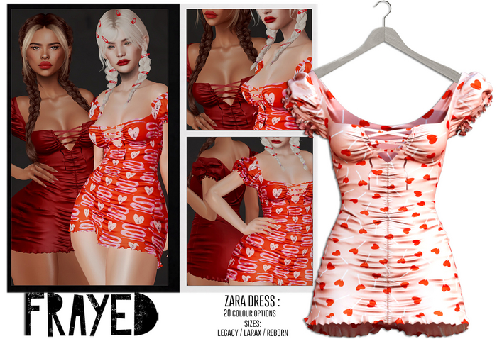 Frayed - Zara Dress - Lolipops