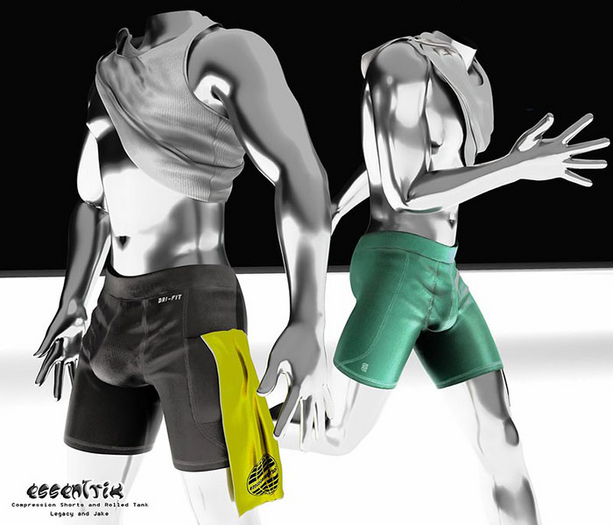 -ESSENTRIX-. Compression Shorts FP