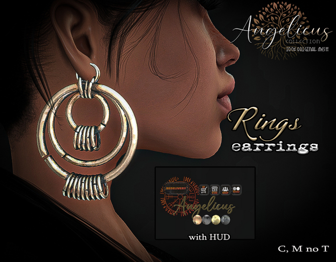 .AngelicUs.  Rings earrings