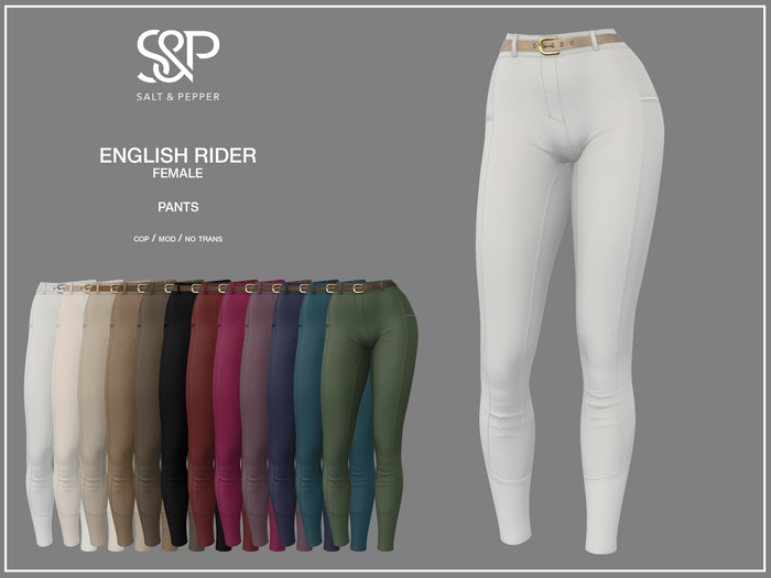 S&P English Rider F - pants - Reborn