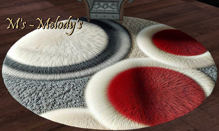 M's - Round Carpet /rug/ - "Circlet"