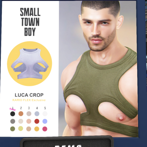 3. Luca Crop PACK3 - Cream - KARIO FLEX