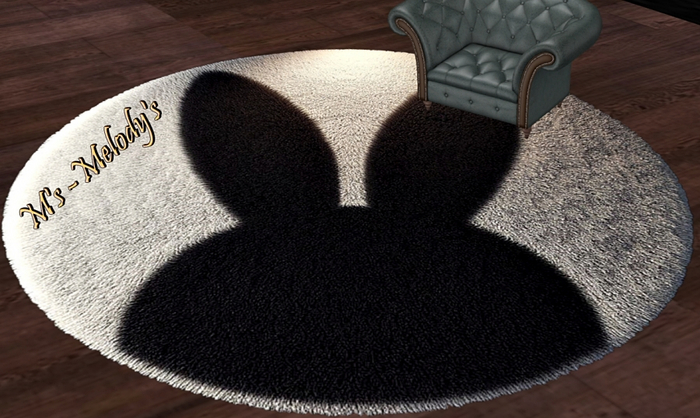 M's - Round Carpet /rug/ - "Orbit"