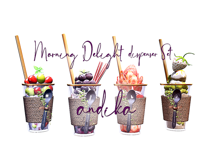 ADD/andika{Morning Delight}Dispenser Set