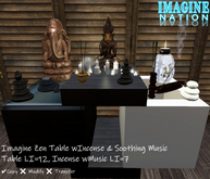 Imagine Zen Table wIncense & relaxing music