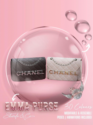 SHARDE $ Emma CC Purse - FATPACK