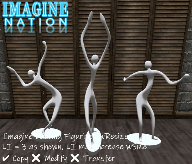 Imagine Dancing Figurines - WHITE  wResize