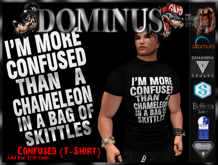 ~DOMINUS~Confused (T-Shirt)  (ADD)