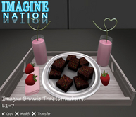 Imagine Brownie Tray (Strawberry)