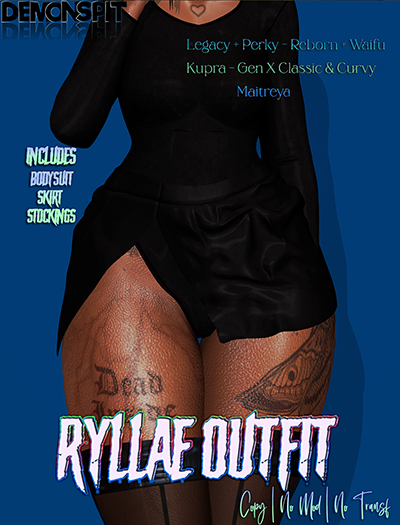 -DS- Ryllae Outfit Black