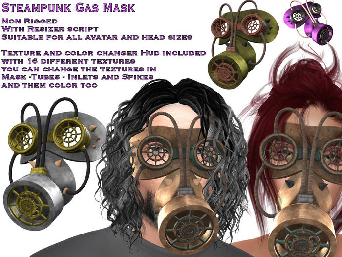 Steampunk Gas Mask  (ADD)