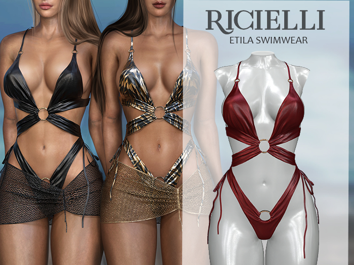 Ricielli - Etila Swimsuit / Red