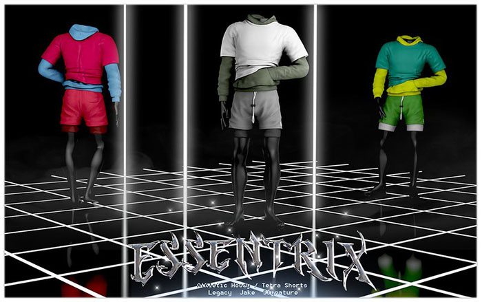 -ESSENTRIX-. Tetra Shorts FP